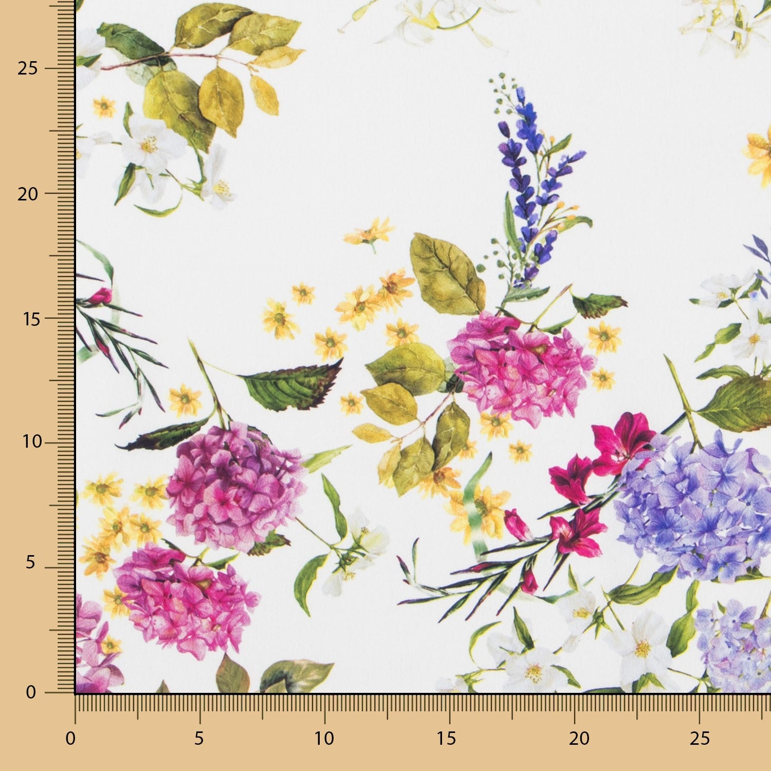 Crepe Fin Pois Marine - Ribes y Casals