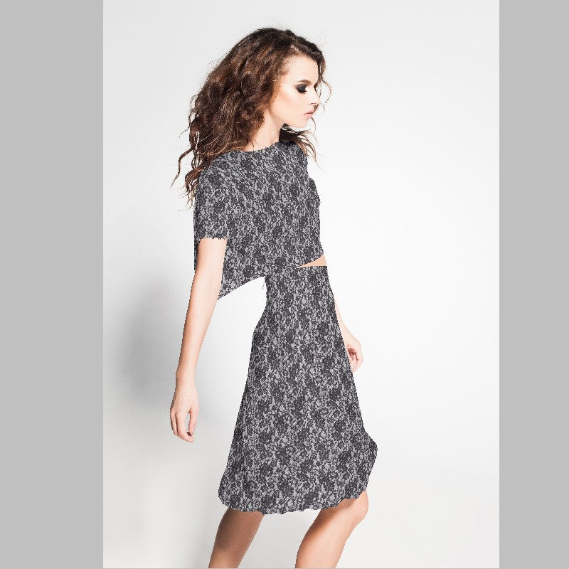 Crepe Dentelle Fine Noire - Ribes y Casals