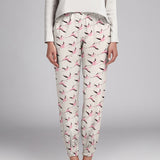 Crêpe Flamants En Vol Crème - Ribes y Casals