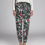 Crêpe Fleurs Vert Fôret - Ribes y Casals