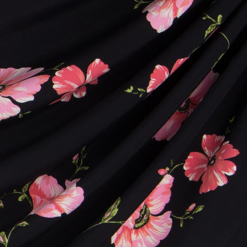 Crêpe Fleur Vintage Rose - Ribes y Casals