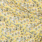 Crepe Floral Jaune - Ribes y Casals