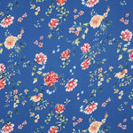 Crêpe Floral Bleu - Ribes y Casals