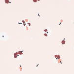 Crêpe Floral Fond Rose - Ribes y Casals