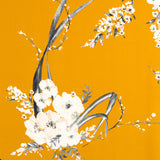 Crêpe Florale Ocre - Ribes y Casals