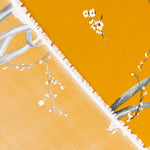 Crêpe Florale Ocre - Ribes y Casals