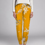 Crêpe Florale Ocre - Ribes y Casals