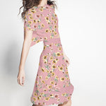 Crêpe Floral Rose - Ribes y Casals