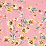 Crêpe Floral Rose - Ribes y Casals