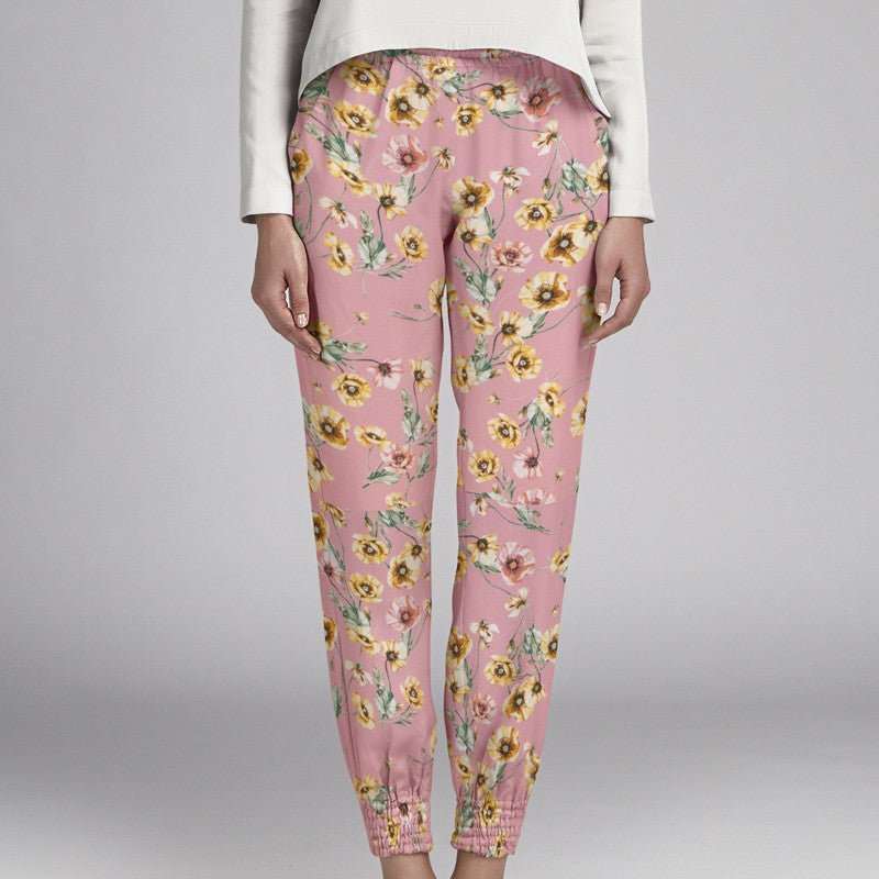 Crêpe Floral Rose - Ribes y Casals