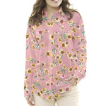 Crêpe Floral Rose - Ribes y Casals