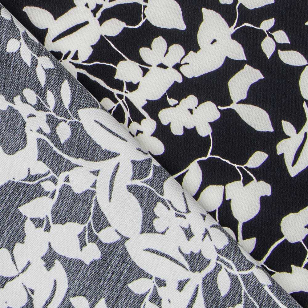 Crêpe Fleurs Japon Vert - Ribes y Casals