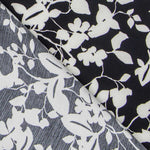 Crêpe Fleurs Japon Vert - Ribes y Casals