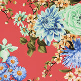 Crêpe Floral Corail - Ribes y Casals