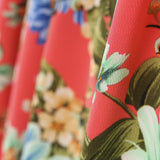 Crêpe Floral Corail - Ribes y Casals