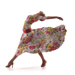 Crêpe Fleurs de Roses Rose - Ribes y Casals