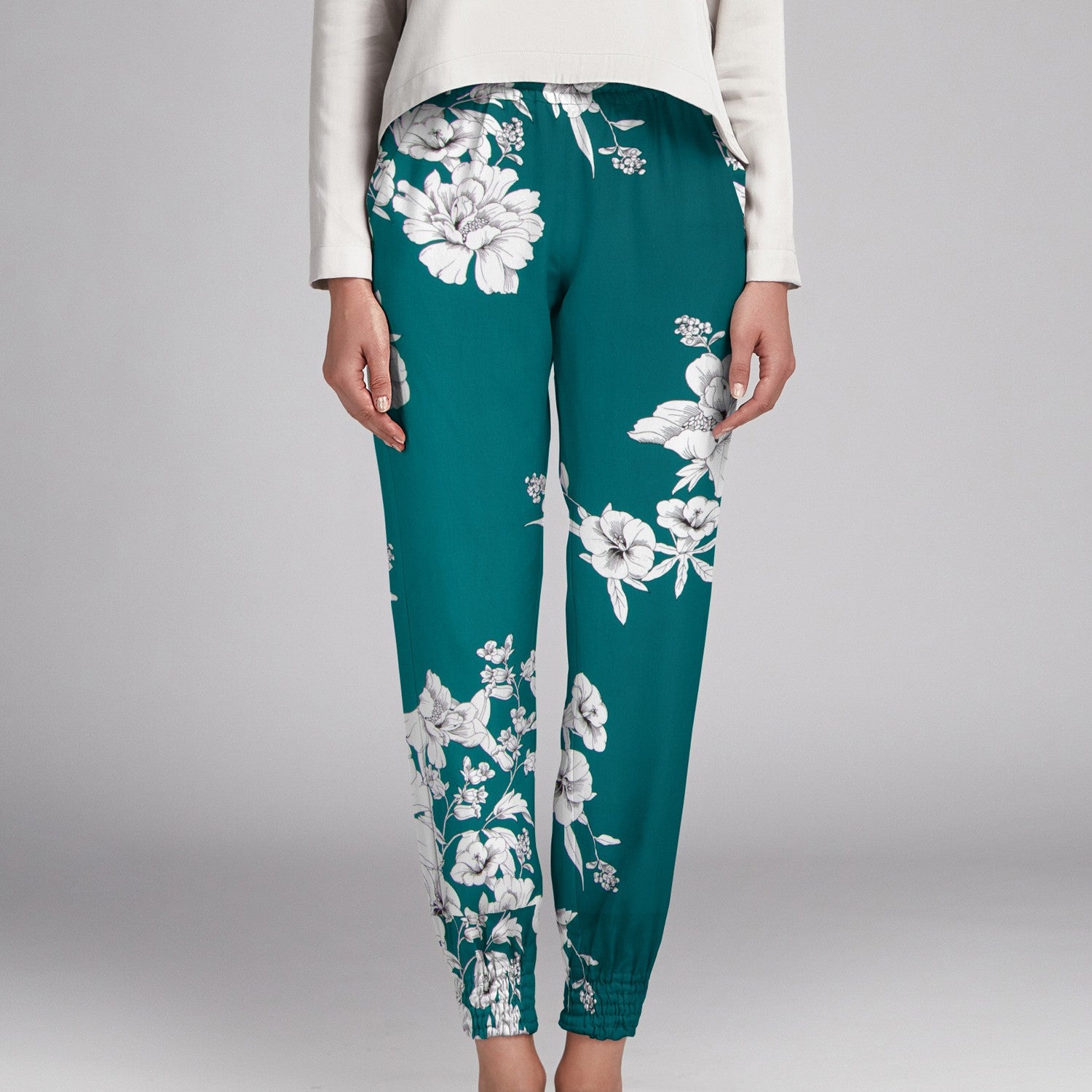 Crêpe Fleurs Blanca - Ribes y Casals