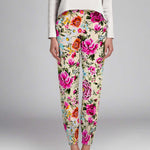 Crêpe Fleurs de Manille Écru - Ribes y Casals