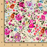 Crêpe Fleurs de Manille Écru - Ribes y Casals