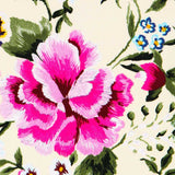 Crêpe Fleurs de Manille Écru - Ribes y Casals