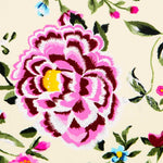 Crêpe Fleurs de Manille Écru - Ribes y Casals