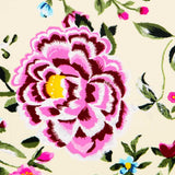 Crêpe Fleurs de Manille Écru - Ribes y Casals