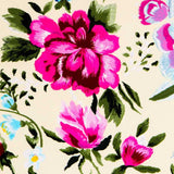 Crêpe Fleurs de Manille Écru - Ribes y Casals