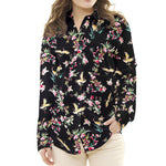 Crêpe Cigognes Noir - Ribes y Casals