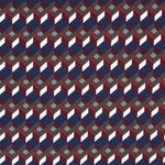 Crêpe Géométrique Vert - Ribes y Casals