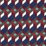 Crêpe Géométrique Vert - Ribes y Casals