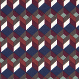 Crêpe Géométrique Vert - Ribes y Casals