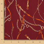 Crêpe Hermés Bordeaux - Ribes y Casals