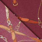 Crêpe Hermés Bordeaux - Ribes y Casals