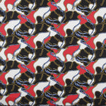 Crêpe Hermès Noir Rouge - Ribes y Casals