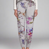 Crêpe Viscose Hibiscus Lavande - Ribes y Casals