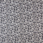 Crêpe Feuilles Blanc Noir - Ribes y Casals