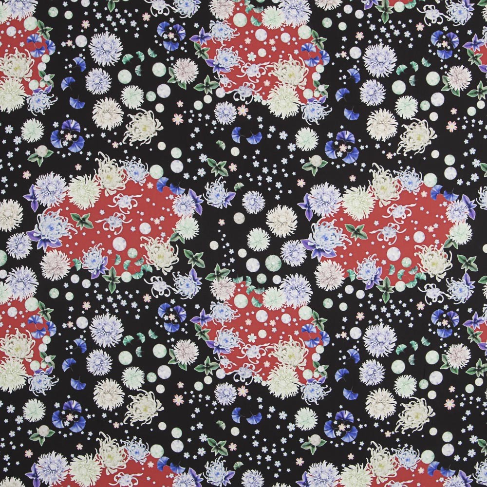 Crêpe Kimono Noir - Ribes y Casals