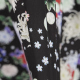 Crêpe Kimono Noir - Ribes y Casals