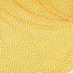 Crepe à Pois Bleu 7mm Jaune - Ribes y Casals