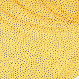 Crepe à Pois Bleu 7mm Jaune - Ribes y Casals