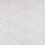 Crepe à Pois Marron 7mm Écru - Ribes y Casals