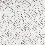 Crepe à Pois Marron 7mm Écru - Ribes y Casals