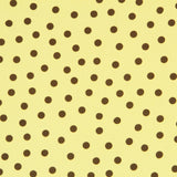 Crepe à Pois Marron 7mm Vert - Ribes y Casals