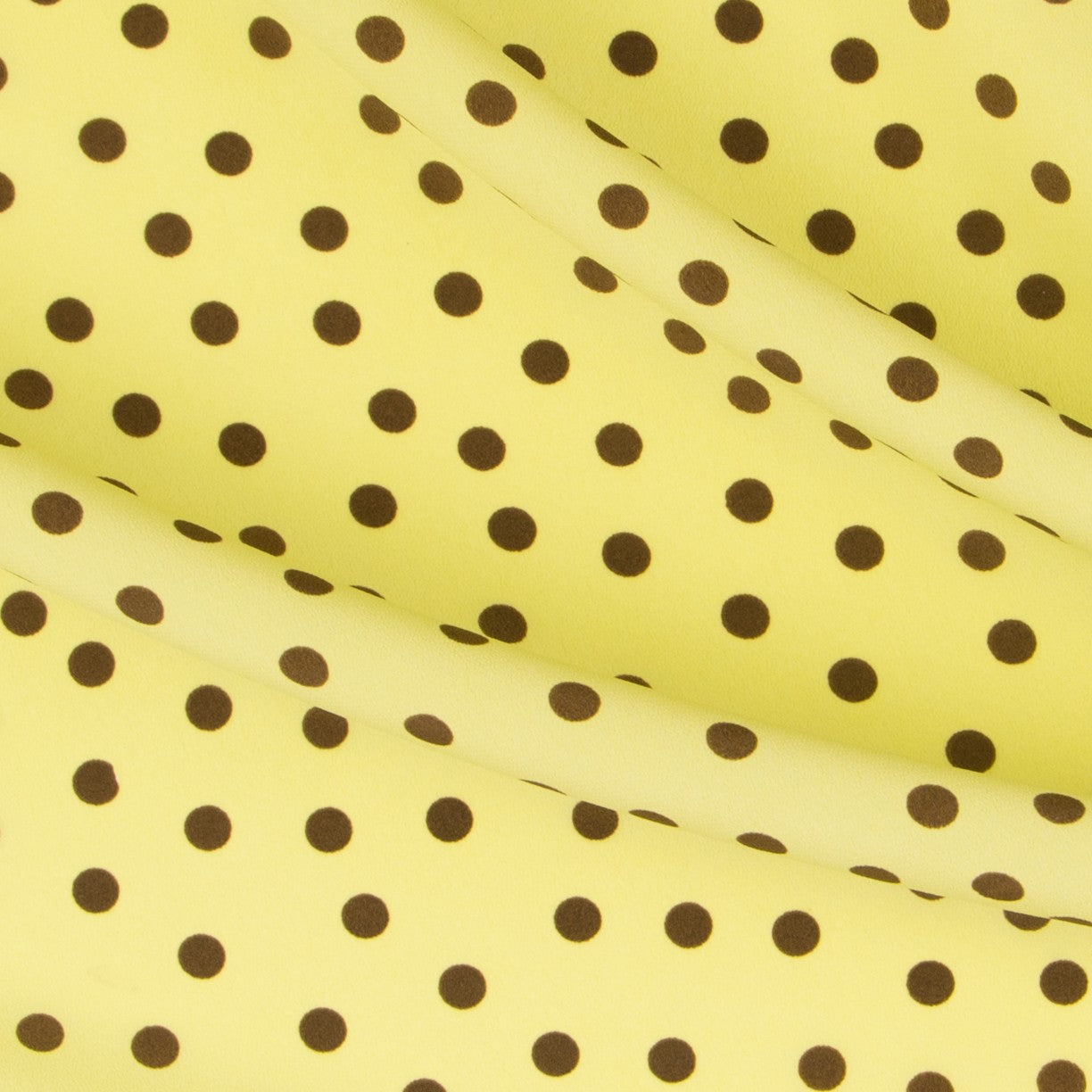 Crepe à Pois Marron 7mm Vert - Ribes y Casals