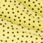 Crepe à Pois Marron 7mm Vert - Ribes y Casals