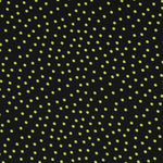 Crepe à Pois Vert 7mm Noir - Ribes y Casals