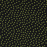 Crepe à Pois Vert 7mm Noir - Ribes y Casals