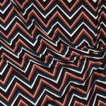 Crepe Marrocain Azteque Brique - Ribes y Casals