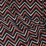 Crepe Marrocain Azteque Brique - Ribes y Casals