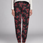 Crepe Marrocain Bouquet Noir - Ribes y Casals